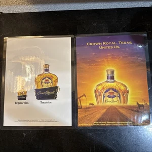 (2) Crown Royal Ads Texas 2004 - Imagen 1 de 3