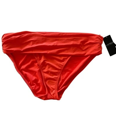 Lauren Ralph Lauren Women's Beach Club Banded Hipster Swim Bottom Size 14 $65 - Image 1 of 4