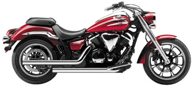 Sistema de escape completo Cobra Dragsters cromado Yamaha V-Star 950 2009-2017 #2615T Foto 1 de 4