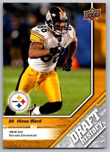 2009 Upper Deck Draft Edition Hines Ward Pittsburgh Steelers #196 - Picture 1 of 2