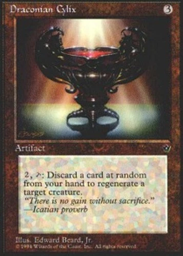 MTG - Draconian Cylix - Fallen Empires - NM, English Magic FLAT RATE SHIP - Image 1 of 1