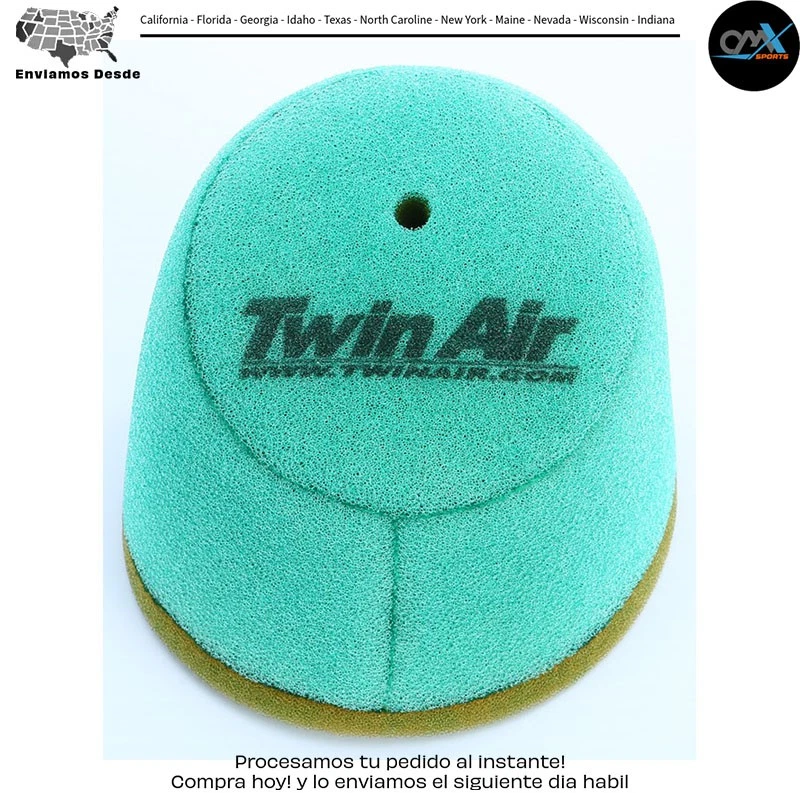 Filtro de aire TWIN AIR Kawasaki KX85 01-18 KX100 95-18 KX80 91-00 K Foto 1 de 1