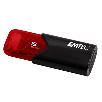 EMTEC Click Easy B110 USB 3.0 Flash Drive 16 GB Red - Image 1 of 4