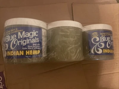 Blue Magic Originals Indian Hemp Hair & Scalp Conditioner. Pack of 3.(12oz X 3 - Image 1 of 4