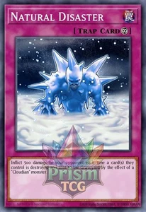 Natural Disaster GLAS-EN065 Yugioh - Picture 1 of 1