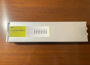 KORG nanoKONTROL2 Black Slim Line USB Midi CONTROLLER - Picture 1 of 2
