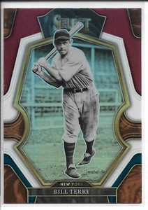 2023 SELECT TRI-COLOR PRIZM Bill Terry #137 New York Giants - Picture 1 of 2