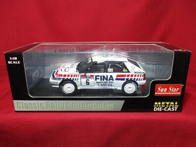 1:18 Scale Lancia Delta Integrale 16V Ltd Ed Tour De Corse '90 Sun Star Rally - Image 1 of 4