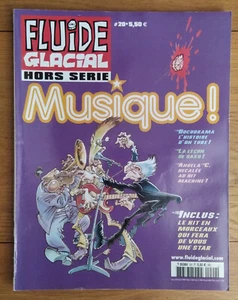 Fluide Glacial Hors Série n°20 , Musique! ( collectif ) édition Audie , 09/2002 - Picture 1 of 2