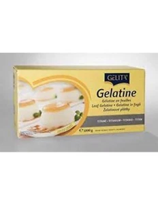 Gelita Gelatine Sheets Titanium 1 Kg Packet - Picture 1 of 1