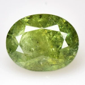 1.30 Ct & 7x5 mm _ UNHEATED NATURAL RARE DEMANTOID GARNET OVAL LOOSE GEMSTONES - Imagen 1 de 11