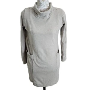 Vestido J. Jill Mini Pure Jill Algodón Tacto Suave Manga Larga Bolsillos Para Mujer PS - Imagen 1 de 6