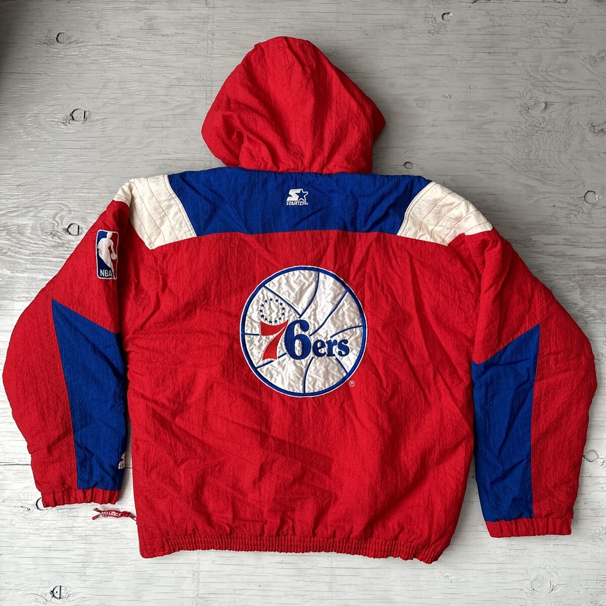 Starter Philadelphia 76ers NBA Jackets for sale | eBay Starter Philadelphia 76ers NBA Jackets for sale | eBay