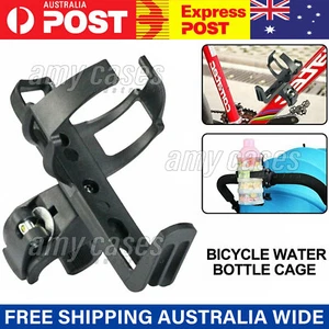 Bike Cup Holder Beverage 1PC Water Bottle Cage Mount Drink Bicycle Handlebar MEL - Picture 1 of 11