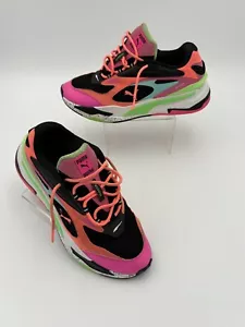 Puma RS-Fast scarpe da corsa donna taglia 10 sneakers neon 375403-04 - Foto 1 di 12