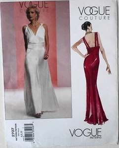 Vogue Couture 2707 Misses Dress Sewing Pattern Sz 6-8-10 - Picture 1 of 1