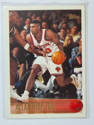 1996 Topps #195 Allan Houston - Image 1 of 2