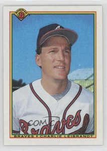 1990 Bowman Charlie Leibrandt #8