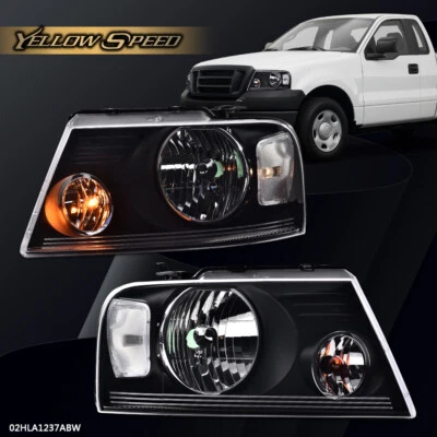 Подходит для 2004-2008 Ford F150 2006-2008 Lincoln Mark LT фары левый + правый новый - Изображение 1 из 4