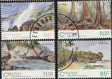 1993 Australian Christmas Island Scenes Last MNH CTO Set Paintings Series Stamps