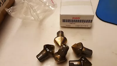 Vargus 3BF20 Right Hand High Speed Steel Deburring Swivel Blades (5)