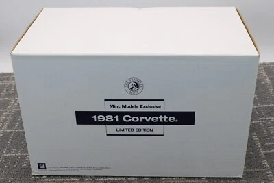 Franklin Mint 1981 Chevrolet Corvette в коробке масштаб 1:24 523 из 750 новых моделей - Изображение 1 из 4
