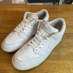 Women’s Nike Dunk Low White Gum Size 9.5 Clean AF NB - Picture 1 of 7