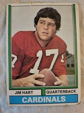 1974 Topps Jim Hart NRMT card #395