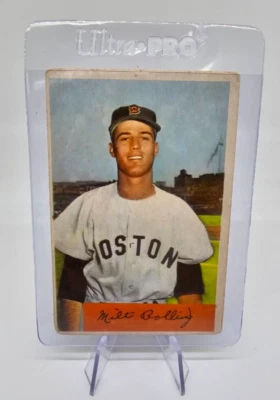 1954 Bowman Baseball #130 Milt Bolling EX - Image 1 of 2