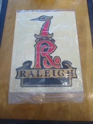 Calcomanía adhesiva vintage para distribuidor de bicicletas Raleigh, retro, original, eroica, bicicleta Foto 1 de 4