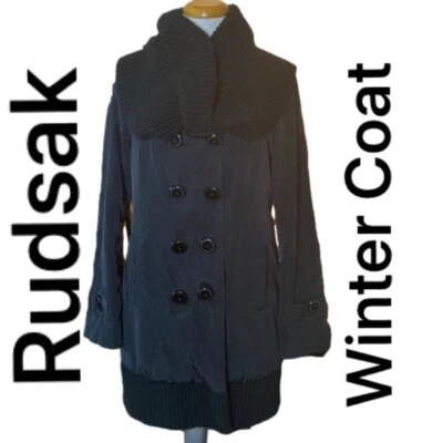 🌹Rudsak🌹 Black Coat Foto 1 de 4