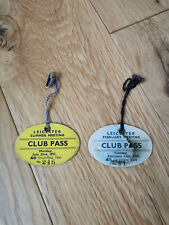 Vintage Horse Racing Leicester Meeting Club Pass July 1951 & Feb 1950