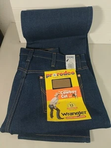 Men's Rigid Wrangler Cowboy Cut 13MWZ Original Fit Jeans - Rigid Indigo 34*40 - Picture 1 of 7