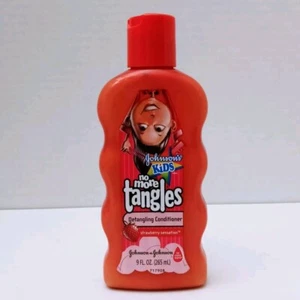 Johnsons Kids Strawberry Sensation Detangling Conditioner 9fl Oz No More Tangles - Picture 1 of 4
