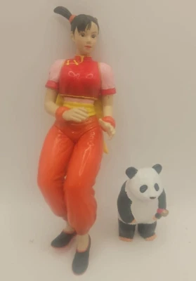 Boneco de ação vintage Tekken 3 Ling Xiaoyu Loose 6" época 1998 - Imagem 1 de 4