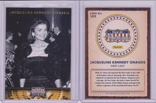 2012 PANINI AMERICANA FIRST LADY JACQUELINE KENNEDY ONASSIS CARD #102  MULTIPLES