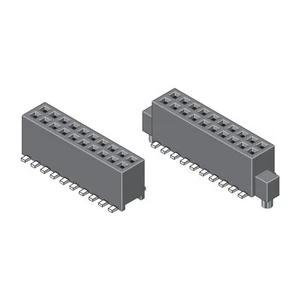 MPE Garry Buchsenleiste 185-3 Buchse Leiste 2-reihig gerade 40 Pol[e] RM1,27mm s - Bild 1 von 2