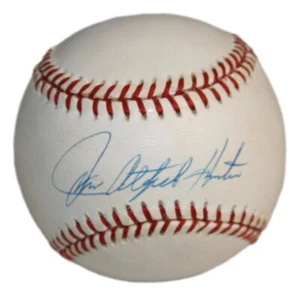Jim Catfish Hunter Autographed Official American League Baseball PSA/DNA A's - Picture 1 of 2