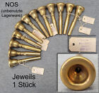 Original DDR Messing Mundstück für B-Trompete Blechblasinstrument Blasinstrument