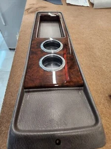 Center Console Cup Holder Insert Mercedes-Benz W108 W109 W111 Walnut - Picture 1 of 4