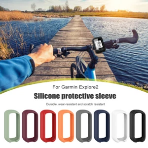 Stopwatch Silicone Case Anti-drop Bicycle Computer Cover for Garmin Explore 2 - Zdjęcie 1 z 24