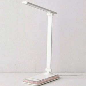 LOMI Himalayan Salt LED Lamp, QI Wireless Charger, Change Colors + Dim $50MSRP - Picture 1 of 9