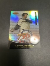Barry Bonds 2007 Bowman’s Best HRS 756 Refractor San Francisco Giants 