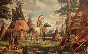 Arnold Friberg - Il suo eroe - Litografia S/N - Firmato - Ottime condizioni - Foto 1 di 1