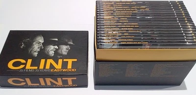CLINT EASTWOOD 35 Films 35 Years DVD Box Set - *VGC DISCS* - Image 1 of 3