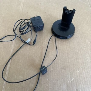 JABRA GN9330e Black Headset Charger Base - AC INCLUDED - Extra Cables - Zdjęcie 1 z 9