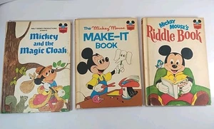 Lot of 3 Disney Wonderful World of Reading Books - Mickey Mouse Collection 1970s - Picture 1 of 24