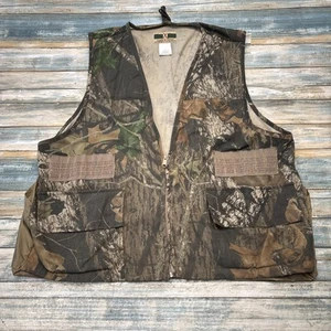 Game Winner Hunting Vest Mens Large Camouflage Zip Game Bag Outdoors - Picture 1 of 5