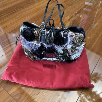 Valentino Garavani Chiffon Rose Bag WomenS Designer Handbag With Inner Pouch - Image 1 of 4