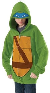 Disfraz de Tortugas Ninja Adolescentes Mutantes de Rubí Leonardo Sudadera con Capucha Grande 8-10 TMNT Leo - Imagen 1 de 3